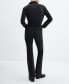 Фото #2 товара Women's Long Denim Jumpsuit
