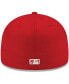Фото #5 товара Men's Red Oakland Athletics Logo White 59FIFTY Fitted Hat
