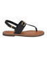 Фото #2 товара Women's Brontina Flat Thong Sandals with Hardware