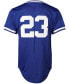 Men's Ryne Sandberg Chicago Cubs Cooperstown Authentic Collection Throwback Replica Jersey - Royal Blue