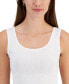Фото #2 товара Women's Cotton Pointelle Tank Top 100181118, Created for Macy's