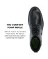 Men's Denver Tru Comfort Foam Plain Toe Lace-Up Ankle Boots