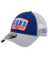 ფოტო #1 პროდუქტის Men's Royal Chicago Cubs Two-Tone Patch 9FORTY Snapback Hat