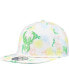 Фото #1 товара Men's White Milwaukee Bucks Palm Trees and Waves Golfer Adjustable Hat