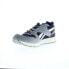 Reebok GL1000 Mens Gray Leather Lace Up Lifestyle Sneakers Shoes 12