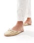 Фото #1 товара ASOS DESIGN Lucia mule in natural raffia