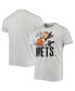 Фото #1 товара Men's Ash Brooklyn Nets NBA x Rugrats Tri-Blend T-shirt