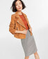 Фото #2 товара Women's Double-Weave Pencil Skirt, Created for Macy's