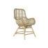 Фото #1 товара Садовый стул DKD Home Decor Многоцветный Натуральный Ротанг 61 x 58 x 92 см 62 x 62 x 92 см