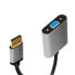 Фото #2 товара LogiLink CDA0109 - DisplayPort - VGA - 0.15 m - Black - Grey