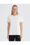 Фото #3 товара W Graphic Tee Crew Neck T-shirt Kadın Beyaz Tshirt S232161-102