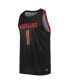 Men's Number 1 Black Maryland Terrapins College Replica Basketball Jersey