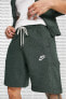 Фото #4 товара Sportswear Revival Fleece Short Hybrid Black Erkek Şort Siyah