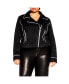 ფოტო #1 პროდუქტის Plus Size Nicole Jacket