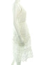 Фото #2 товара J.O.A. Womens Sleeveless White Crochet Cocktail Shift Dress Size Large