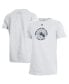 ფოტო #1 პროდუქტის Big Boys White Navy Midshipmen Silent Service Performance Naval Academy T-shirt