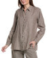 Фото #1 товара Eileen Fisher Classic Linen Shirt Women's