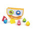 LALABOOM Box Of Shapes 3 In 112 Pieces