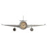 Фото #1 товара Настенное часы DKD Home Decor Самолет Металл Стеклянный (141 x 20 x 46.5 cm)