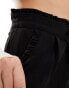 Фото #4 товара JDY slim fit trousers with frill waistband in black