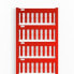 Фото #3 товара Weidmüller VT-TM-I 18 MC NE RT - Terminal block markers - 640 pc(s) - Red - -40 - 100 °C - V2 - 4 mm