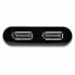 Фото #2 товара Кабель Displayport USB 3.0 Startech USB32DP24K60 Чёрный
