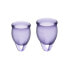 Фото #4 товара Satisfyer Feel Confident - Menstrual Cup Set, 15 & 20 ml