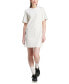 Фото #1 товара Women's Active Essentials 3-Stripes Single Jersey Boyfriend Tee Dress