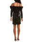 Фото #2 товара Zac Posen Sequin Cocktail Dress Women's