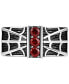 ფოტო #3 პროდუქტის Men's Garnet Spiderman Web Ring (3/4 ct. t.w.) in Sterling Silver