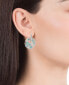 Tender round earrings with flowers Kiss 75273E01000