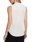 Women's Sleeveless Button-Down Blouse