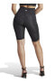 Фото #3 товара Спортивные шорты Adidas Siyah - Karbon IC2266 AOP SHORT TIGHT для женщин