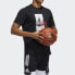 Фото #4 товара adidas Tmac Logo篮球运动短袖T恤 男款 黑色 / Футболка Adidas Tmac LogoT GE4108