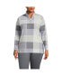 Surf gray buffalo check