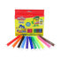 Фото #2 товара PLAY-DOH 12 Colors Jumbo Felt-Tip Pen 8 mm