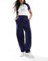 Фото #3 товара ASOS DESIGN scuba turn back hem jogger in navy