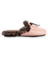 Фото #2 товара Women's Faux Leather Vivienne Scuff Slippers