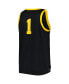 Фото #2 товара Men's Black Iowa Hawkeyes Replica Jersey