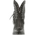 Фото #2 товара Durango Crush DRD0432 Womens Black Leather Zipper Western Boots 9.5