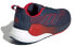 Фото #5 товара Кроссовки для бега Adidas Alphalava 低帮 男女同款 сине-красные编织