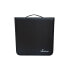 Фото #6 товара MEDIARANGE BOX93 - Wallet case - 200 discs - Black - Faux leather - Fleece - 120 mm - Black