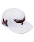 Фото #3 товара Men's White Maryland Eastern Shore Hawks Mascot Evergreen Wool Snapback Hat