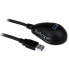 Фото #1 товара StarTech.com 5 ft Black Desktop SuperSpeed USB 3.0 Extension Cable - A to A M/F - 1.5 m - USB A - USB A - USB 3.2 Gen 1 (3.1 Gen 1) - 5000 Mbit/s - Black