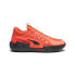 Фото #2 товара Puma Court Rider Chaos Team 37901303 Mens Orange Athletic Basketball Shoes