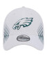 Фото #4 товара Men's White Philadelphia Eagles Active 39THIRTY Flex Hat