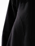 & Other Stories seam detail mini dress in black