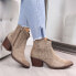 Фото #6 товара Openwork leather cowboy boots S.Barski W OLI32C, beige