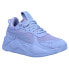 Фото #2 товара Puma RsX Mono Platform Womens Purple Sneakers Casual Shoes 38542802