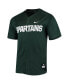 Фото #3 товара Men's Green Michigan State Spartans Vapor Untouchable Elite Full-Button Replica Baseball Jersey
